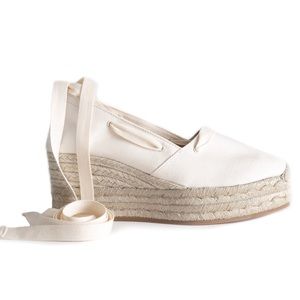 & Other Stories wedge espadrilles